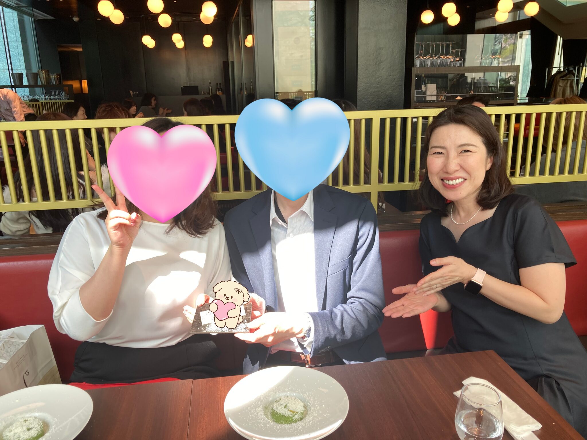 30代の男性会員さまの成婚お祝い会の写真